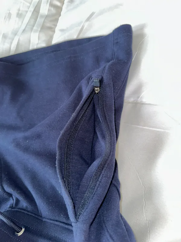 Alphalete Navy Shorts - Image 3