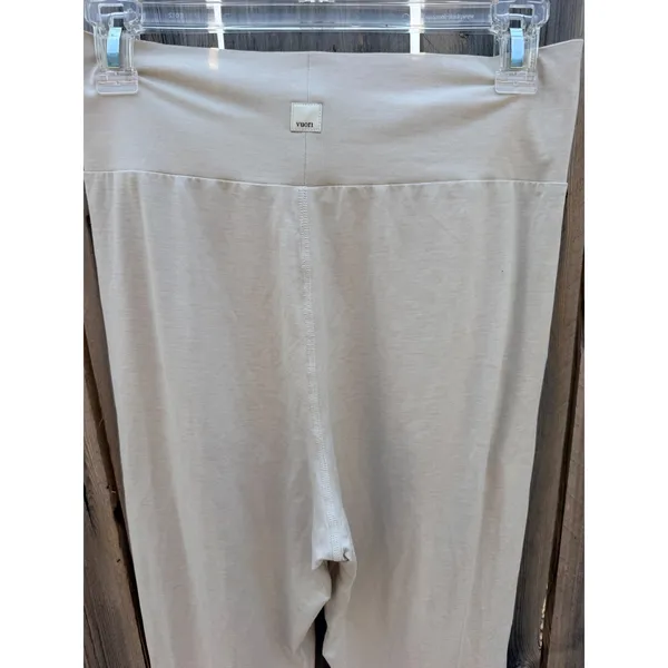 Vuori women's Lux At Ease Harem High Rise Jogger in Cream Sz Small - Image 6