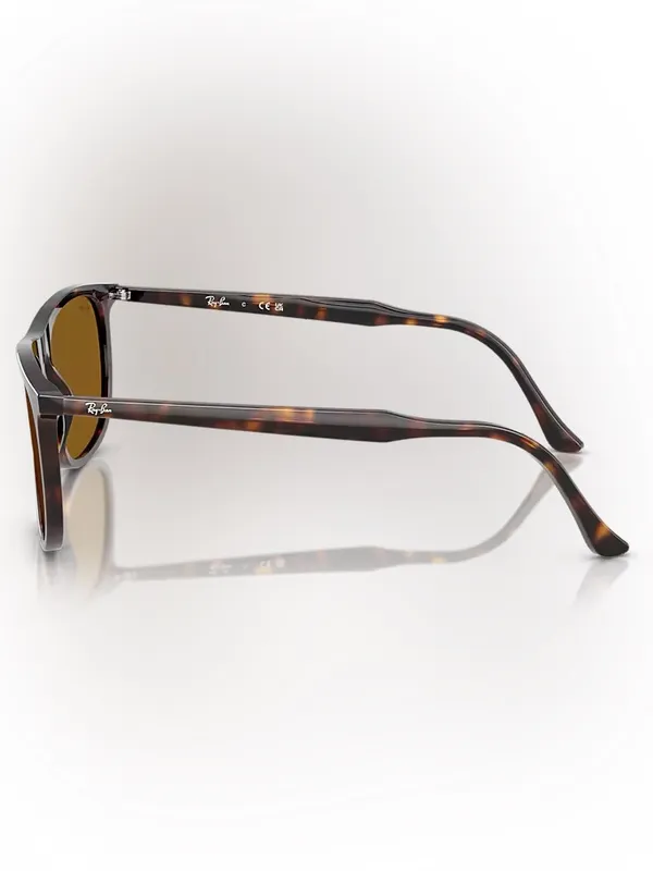 Ray-Ban Tortoise Frame Sunglasses with Brown Lenses NWT - Image 4