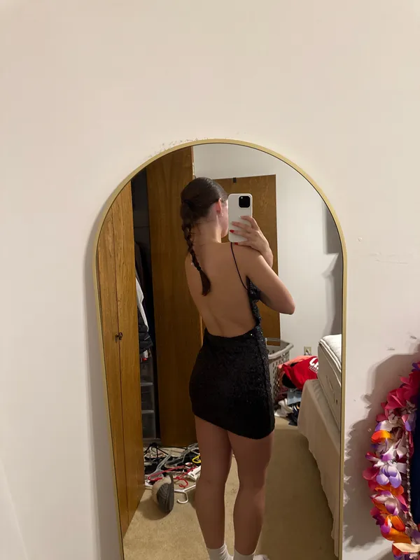 Black Homecoming Dress - Image 2