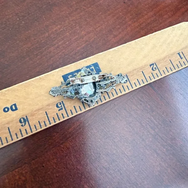 Vintage Faux Stone Brooch - Image 2