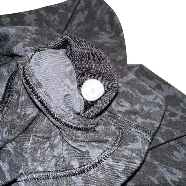 Lululemon Align High Rise Crop 23” in Leopard Camo Deep Coal Multi 6 - Image 3