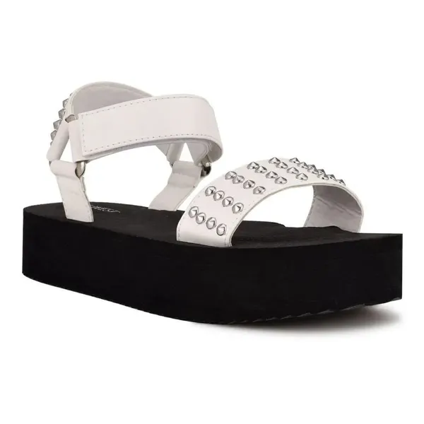 Nine West Studded Sport Sandals Size 8 - Image 2