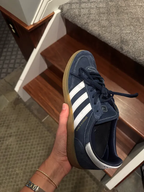 adidas x Sporty & Rich Handball Spezial suede sneakers - Image 3