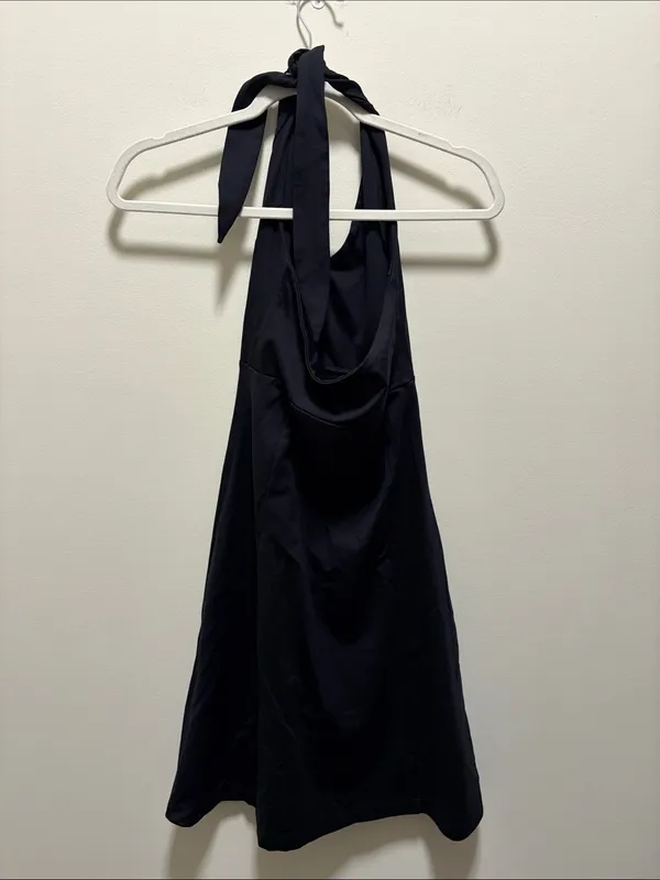 Patagonia Black Halter Mini Dress - Image 2