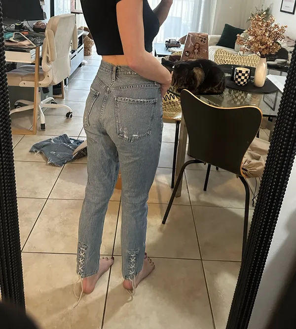 Citizens of Humanity COH x Free People high rise straight leg jeans - Image 3