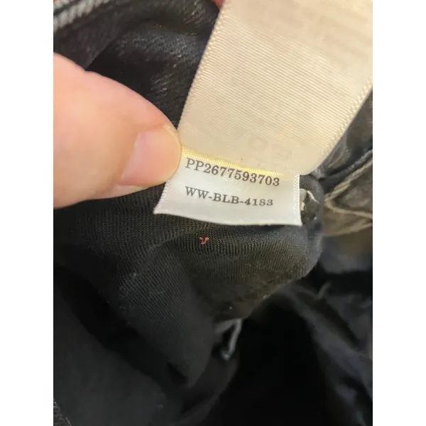 Everlane The Curvy Cheeky Jean Womens 30 Black Excellent High Rise Ankle Tapered - Image 7