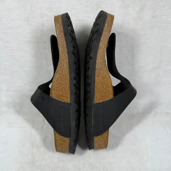 Birkenstock Gizeh Black Birko-Flor Thong Sandals Womens‎ 36 L5 Made in Germany - Image 8