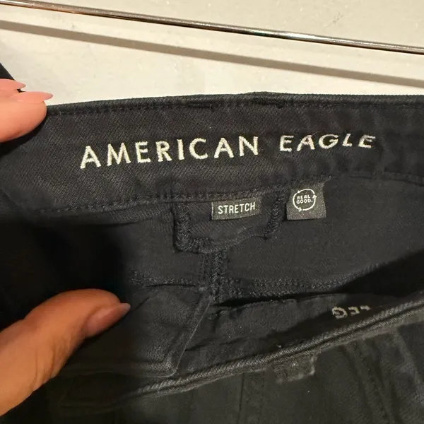 American Eagle Outfitters Men's Dark Cargo Pants size 6 - Image 12