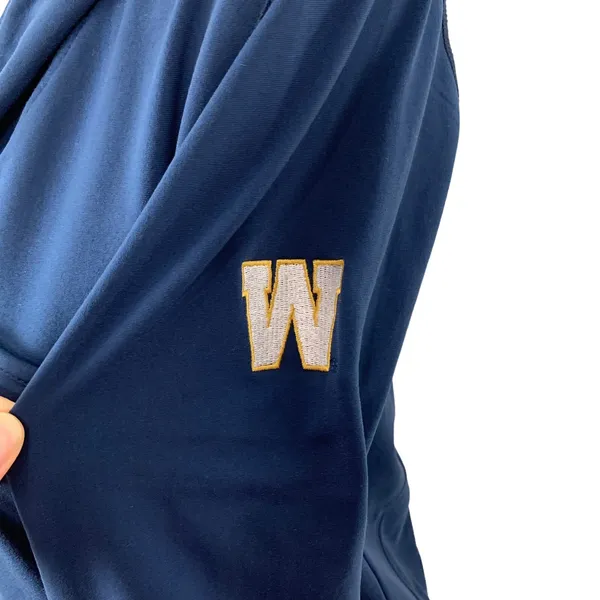 Levelwear Sweater Medium Blue Hooded Pullover Cozy‎ Athleisure Sport Streetwear - Image 3