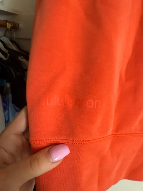 Lululemon Perfectly Oversized Cropped Crew Softstreme - Image 3