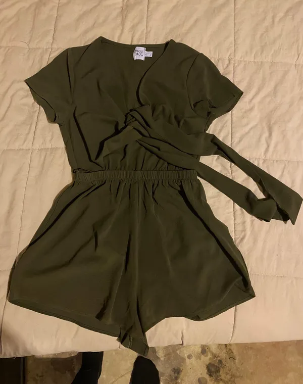 Rhythm Princess Polly Romper Khaki - Image 5