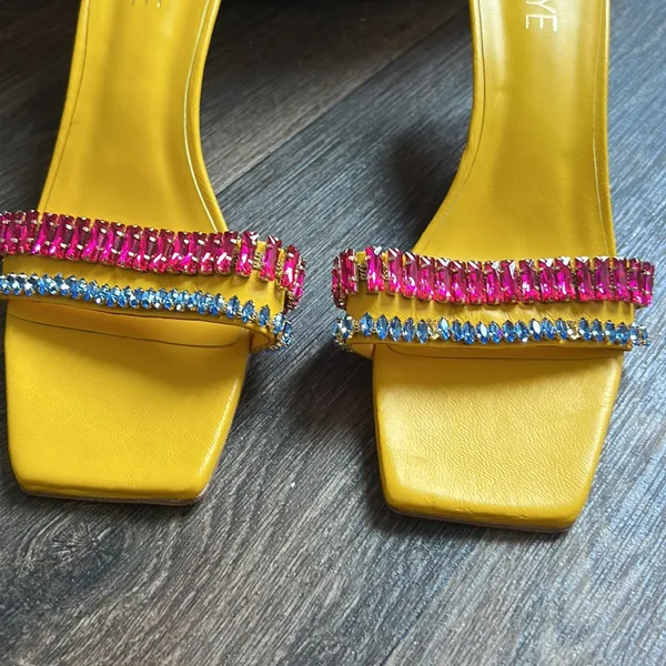 Raye Lavan Mule in Mustard - Image 2
