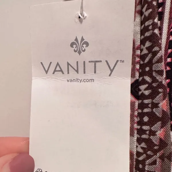 Vanity Boho Tribal Print Wide Leg Pants NWT‎ Medium Festival Hippe Lounge - Image 4