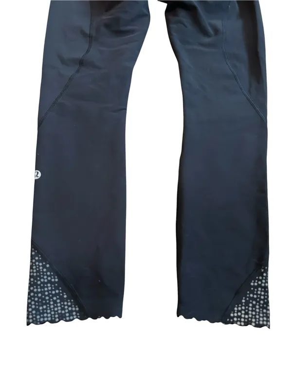 Lululemon Tight Stuff Reflective 7/8 Leggings Crop Athletic Activewear Yoga Run - Image 6