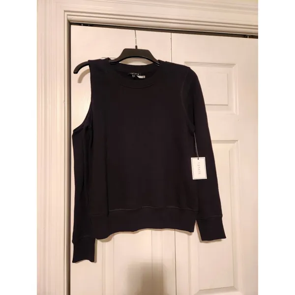 1. State Corona Open Shoulder Sweatshirt “Size S” (B35) - Image 4
