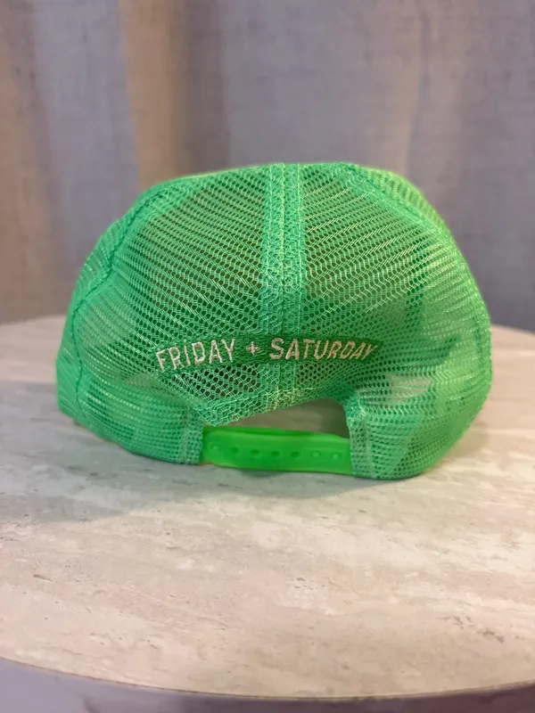 Friday + Saturday Take It Easy Trucker Hat | OS - Image 3