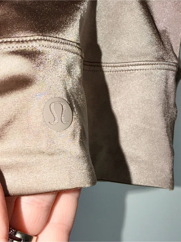 Lululemon Satin Spaghetti Strap Yoga Bra - Image 4