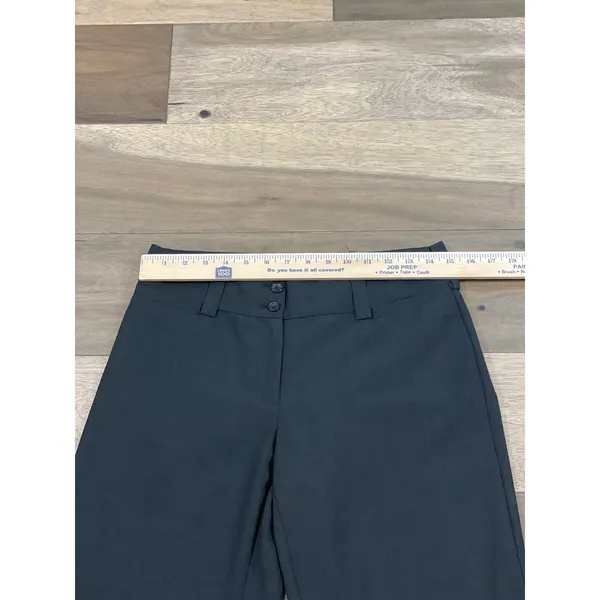 Express Correspondent Wide Leg Charcoal Gray Lightweight Pants Size 4 Minimalist - Image 3