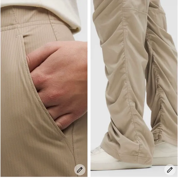 Lululemon Dance Studio Slim Fit HR Flare Pant Sheer Oak M NWT - Image 3