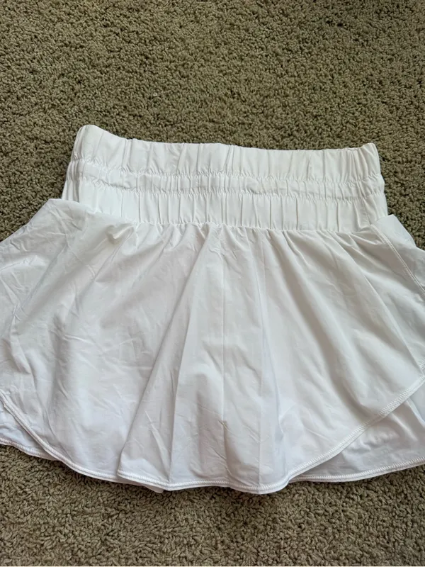 JoyLab White Athletic Skort with Built-In Short Liner - Image 3