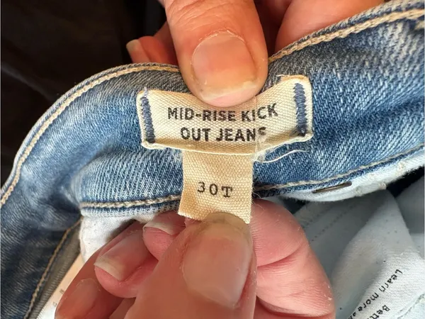 Madewell Light Blue Flare Jeans - Image 3
