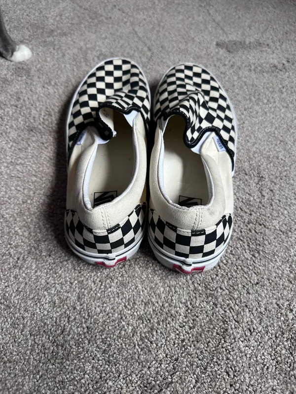 Men’s Slip-On Vans Checkered - Image 6
