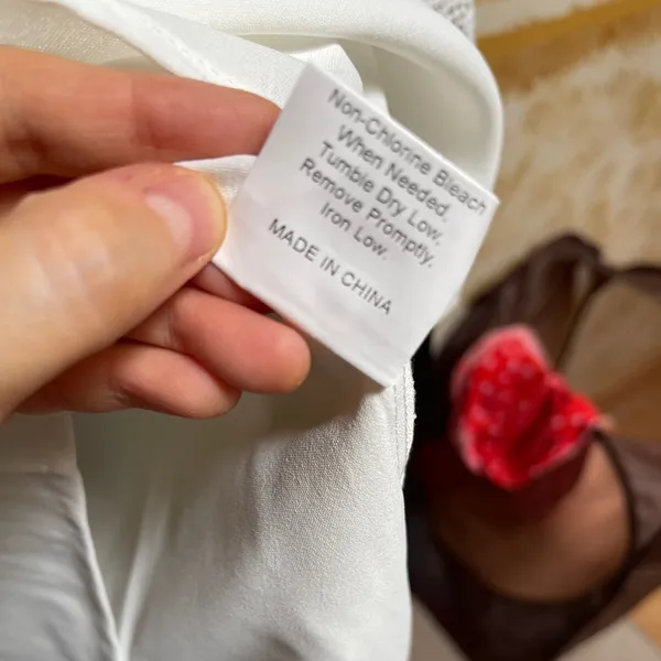SheIn white blouse L NEW - Image 3