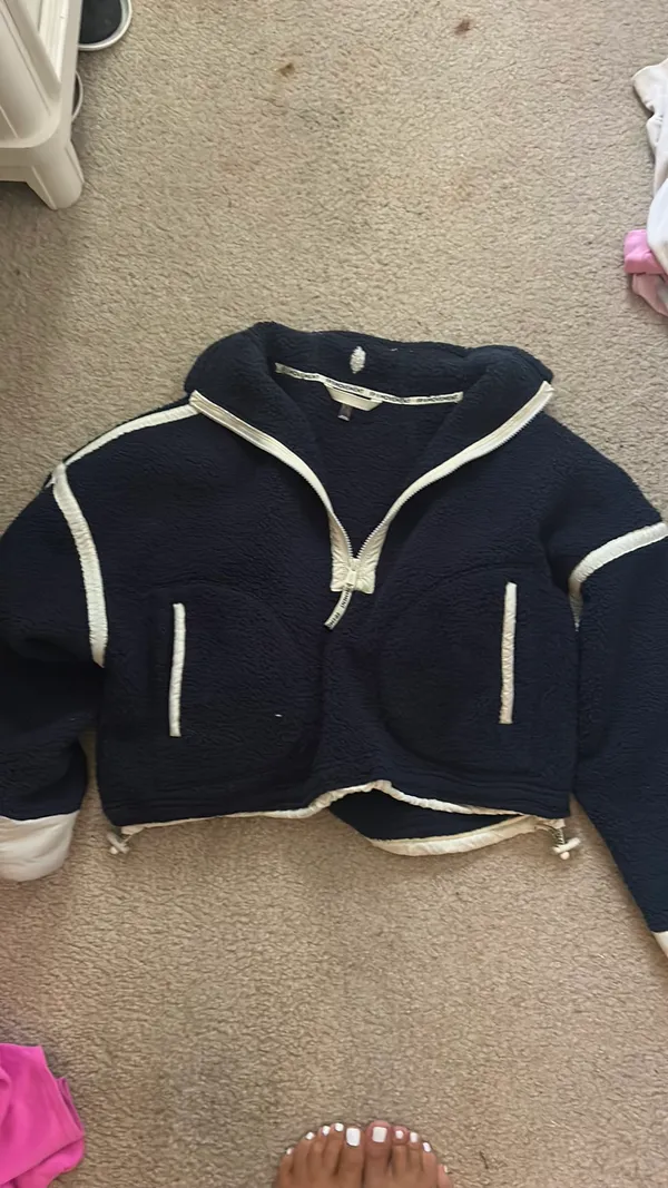 Free People Movement Fleece Jacket Pullover - Image 3