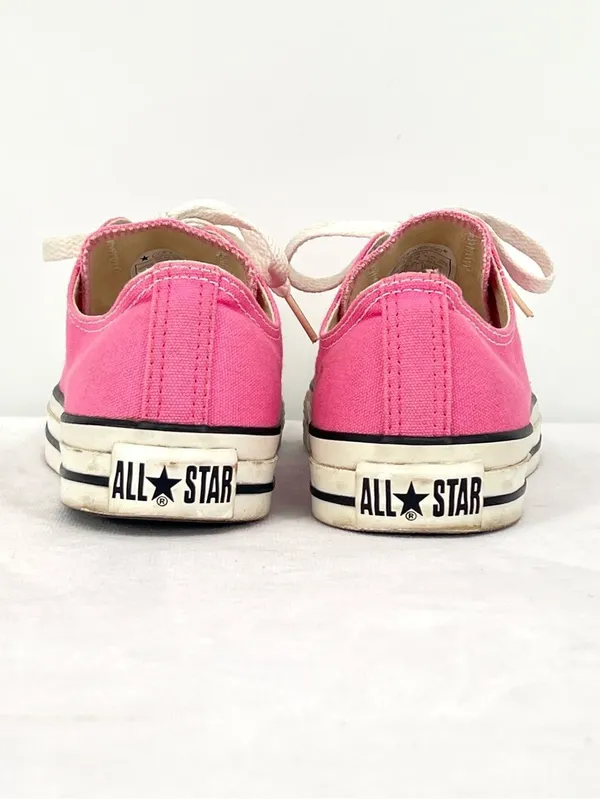 Converse Chuck Taylor All Star Low Top Pink Canvas Shoes Women's 8 / Men's 6 - Image 8