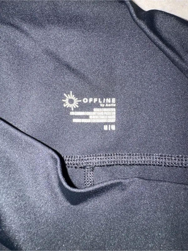 Offline by Aerie High-Waist Black Active Leggings - Image 3