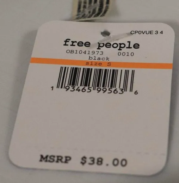 Free People NWT x revolve Toni Bralette In Black - Image 6