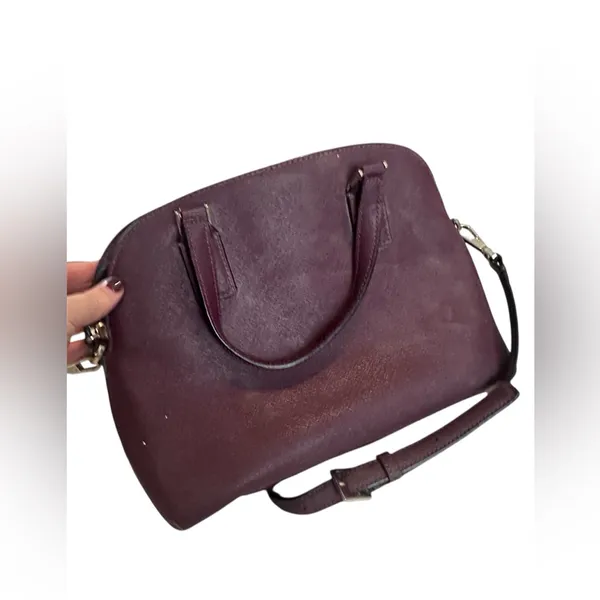 Kate Spade Maroon Patterson Drive Small Dome Satchel - Image 3