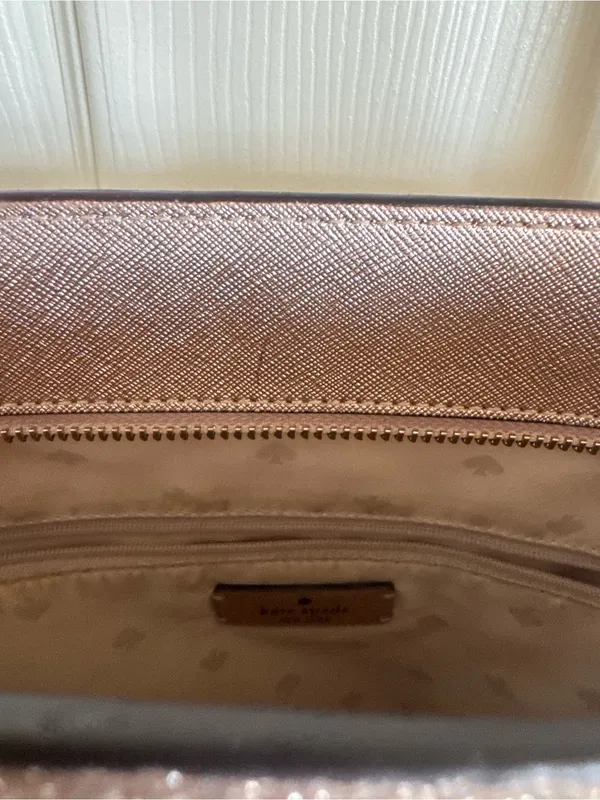 Kate Spade Pink Glitter Tote Bag - Image 8