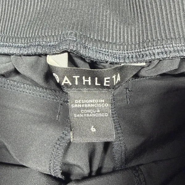 Athleta Brooklyn Ankle Pant Women’s Size 6 Black Stretch Travel Commuter Pants - Image 5