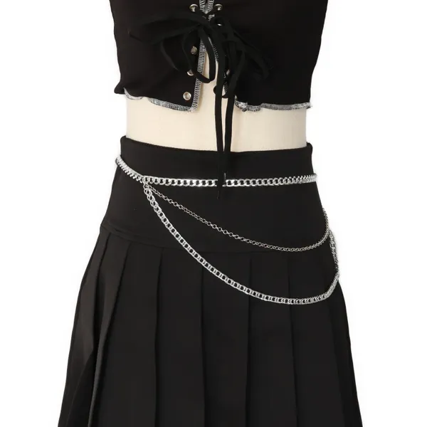 Silver Waist Chain Belt - Image 2
