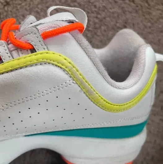 FILA Disruptor II Neon Chunky Sneakers - Image 6