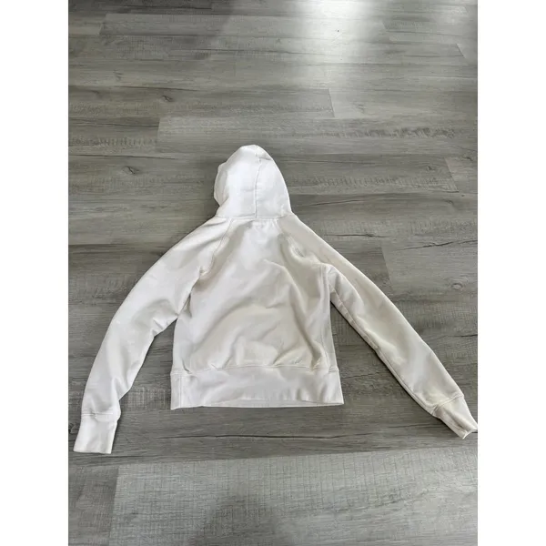 Vintage american eagle white hoodie small - Image 2
