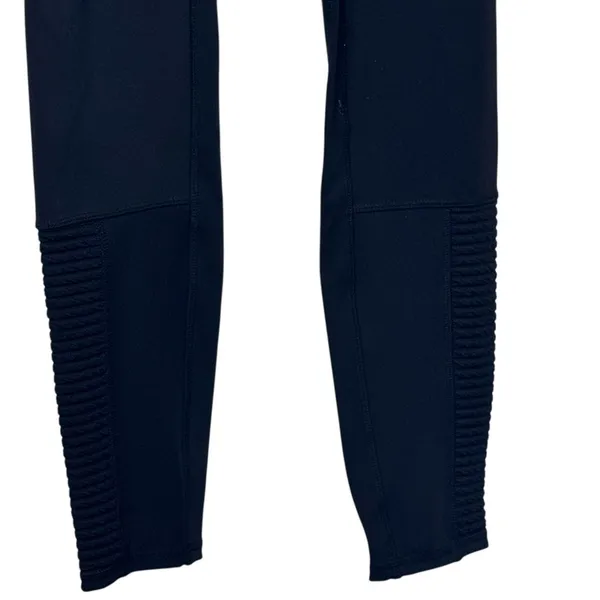 Fabletics Women Pants Black Pull‎ On Work Out Yoga Stretch Leggings Black Medium - Image 3