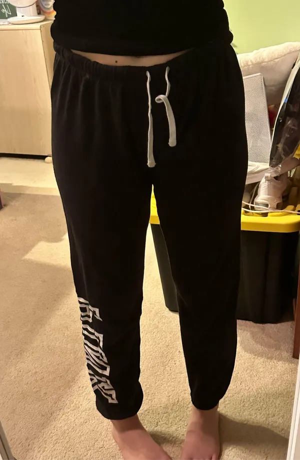 victoria’s secret pink sweatpants - Image 2