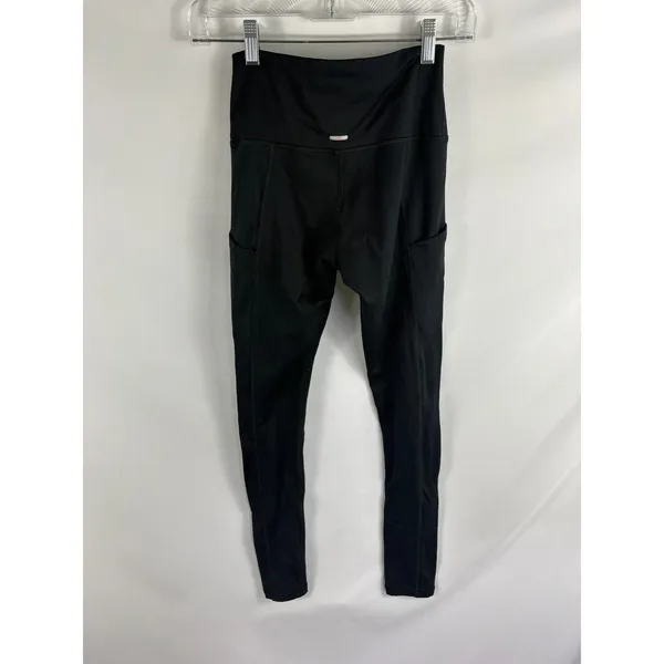 Aerie Chill Play Move Black Pocket Leggings Soft Stretch Size Small - Image 3