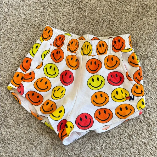 Aviator Nation SMILEY BINGO LOUNGER SHORT - WHITE - Image 2
