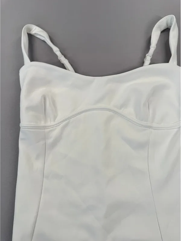 Good American White One Piece Bodysuit Size L NEW - Image 3