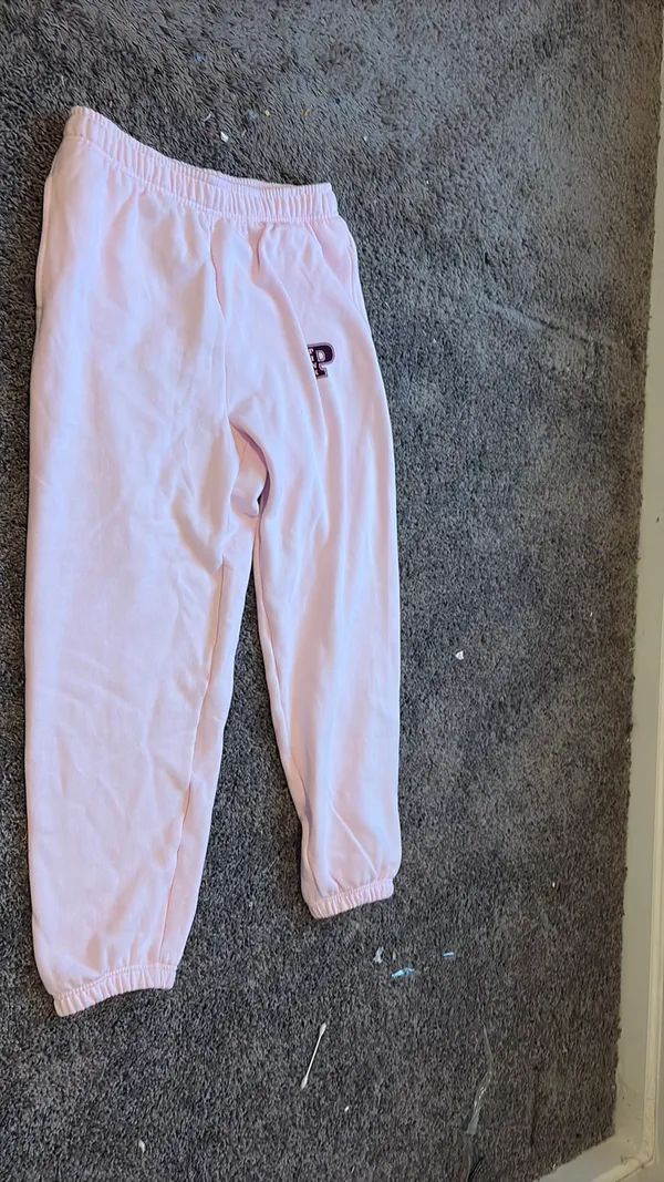 PINK Victoria's Secret Sweatpants Jogger Pink - Image 2