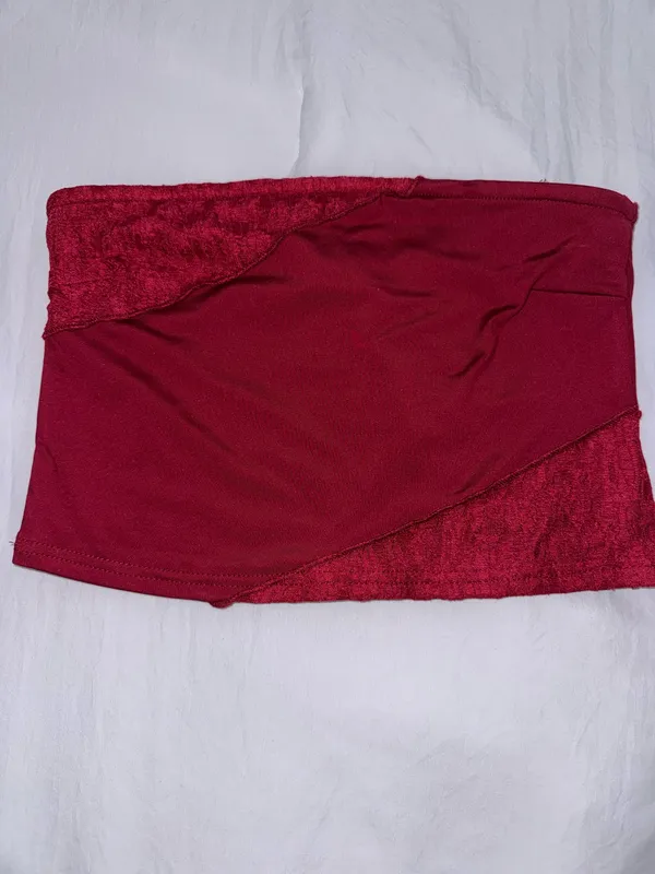 Edikted Red Tube Top - Image 2