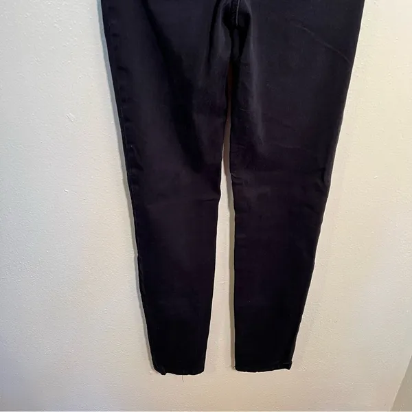 L.O.G.G. H&M Women's‎ Size 6 Skinny Chino Pant Navy Blue Stretch Cotton - Image 11