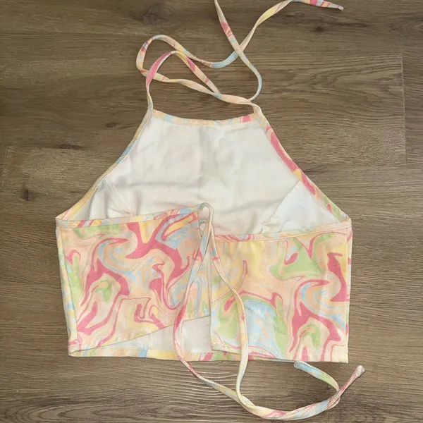 Le Lis Color Me Impressed Halter Top - Image 3