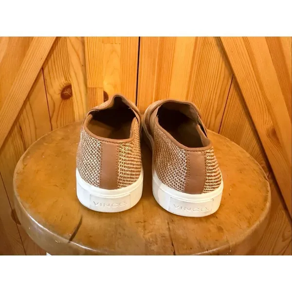 Vince Women's Blair-5 Slip on Fashion Brown Sneakers Flats Size US 6 EU 36 - Image 4