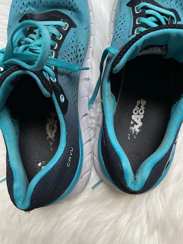 Hoka One One Cavu Running Shoes Womens Size 9.5 Teal - Image 6