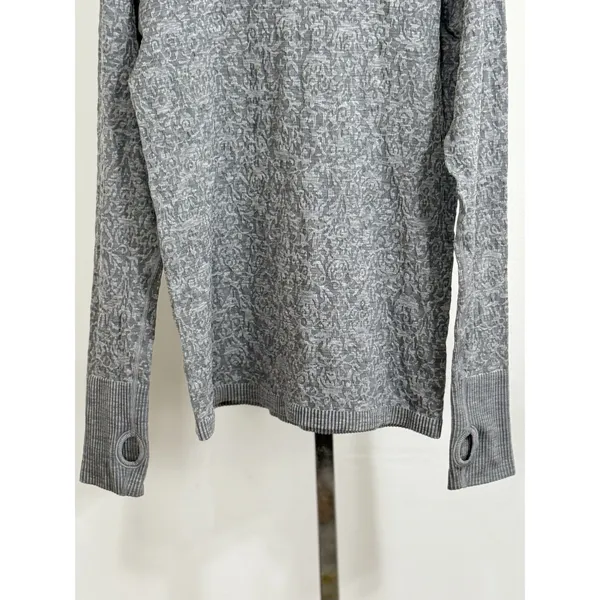 Lululemon Swiftly Tech Long Sleeve T-Shirt Top Women’s Size 10 18x28 Gray - Image 8